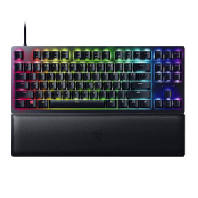 Razer Huntsman V2 Tenkeyless clavier Jouer USB QZERTY Anglais américain Noir