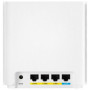 ASUS ZenWiFi XD6 2-pack Bi-bande (2,4 GHz / 5 GHz) Wi-Fi 6 (802.11ax) Blanc 4 Interne
