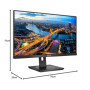 Philips B Line 245B1/00 LED display 60,5 cm (23.8") 2560 x 1440 pixels Quad HD Noir