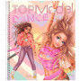 Album a colorier avec stickers - Top Model - Depesche