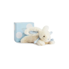 PELUCHE LAPIN BONBON BLEU DOUDOU CIE