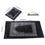 Tapis de Priere de Poche, Hitopin Tapis de Prière Islamique de Voyage, avec Boussole et Sac de Transport, en Polyester Etanche 6