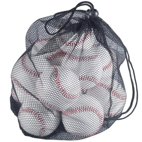 Tebery Lot de 12 Baseball Official League Individual, Taille en Officielle Softball, Jeu de Loisirs Baseball
