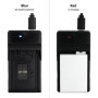 LP-E8 USB Chargeur pour Canon EOS 550D, EOS 600D, EOS 650D, EOS 700D, EOS Kiss X4, X5, X6i, EOS Rebel T2i, EOS Rebel T3i, EOS Re