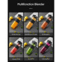 HOUSANT Blender Smoothie 3 en 1, Mini Blender Mixeur avec 280ml Moulin à café et 2 * 570ml Bouteille de smoothie portable, 29000