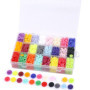 Swpeet de haute qualité 384 pcs 24 couleurs Plastique T5 Boutons à pression avec l'aide de boutons-pression de pinces, plastique