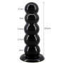 Roluck Plug Anale Dilatation Plug anal avec 5 boules anales gode anal avec ventouse, plug anal pour femmes hommes jouets sexuels