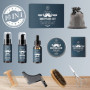 Kit Soins Barbe Homm, Oukzon 10 en 1 Coffret Cadeau Pousse Barbe Complet Professionnel avec Shampoing barbe, Conditionneur, Huil