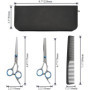 Ciseaux De Coiffure Professionnels Ciseaux Pour Cheveux Barbier 7 Pcs Kit Ciseaux De Coiffure Ciseaux De Coupe De Cheveux Gauche
