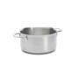 De Buyer - Faitout sans couvercle en inox 3 couches ALCHIMY - 20 cm - Fabriqué en France, Sans PFAS, Maîtrise de la Cuisson, Ino