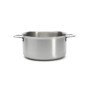 De Buyer - Faitout sans couvercle en inox 3 couches ALCHIMY - 24 cm - Fabriqué en France, Sans PFAS, Maîtrise de la Cuisson, Ino