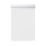 OXFORD Bloc-Notes Papier à Lettres A5 Papier 80g Blanc Uni 50 Feuilles Collées Tête
