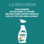Sanytol - Désodorisant Textiles Désinfectant - 500 ml - Lot de 2 - Tous Types de Textiles - Bactéricide, Virucide - Sans Résidus