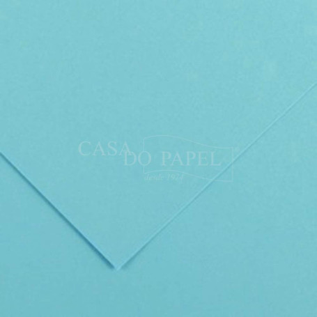 Canson 200040232 Bristols Iris Pack de 25 Feuilles 50 x 65 mm 185 g Bleu Clair