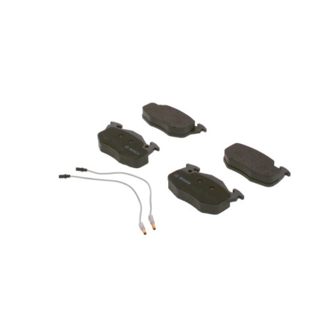 Bosch BP758 - Plaquettes de Frein Avant pour Voiture - Qualité Bosch - Réduction du Bruit et de la Poussière - Certifié ECE-R90 