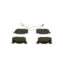 Bosch BP758 - Plaquettes de Frein Avant pour Voiture - Qualité Bosch - Réduction du Bruit et de la Poussière - Certifié ECE-R90 