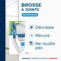 STARWAX Brosse à Joints - 1x - Idéale pour Récurer les Joints de Carrelage, les Recoins et les Angles Grâces a sa Tête étroite -