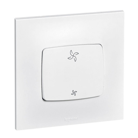 Legrand - Commande pour VMC Neptune - 10A - bornes automatiques - Blanc