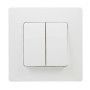 Legrand 396471 Commutateur double NL BL MONOBLOC