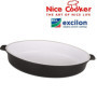 Nice Cooker ® - Plat à Four Céramique 30 x 21 x 6,2 cm