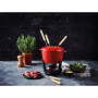 Beka 16303734 Service à Fondue, Fonte, Rouge, 15 cm, 24 x 16 x 16 cm 16303734