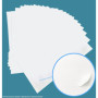 2400 Etiquettes adressage autocollantes 70 x 37 mm - 100 Feuilles A4 de 24 étiquettes multi-usage 70x 37.1 mm compatibles jet d’