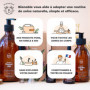 Bionoble Huile d'Argan Bio 50ml - 100% Pure, Naturelle, Pressée à Froid - Bouteille en Verre + Pipette et Pompe - Huile Argan Ch