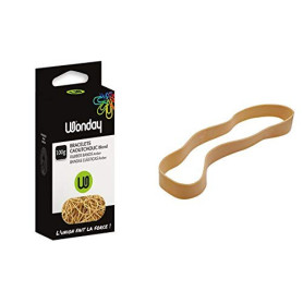 WONDAY Bracelets Caoutchouc, 120 x 10 mm, 100 g