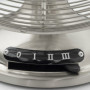 Ventilateur électrique de table H.Koenig JOE48 Silencieux Design métal, Haute vitesse et Résistant, 3 vitesses, Fixe ou Oscillat