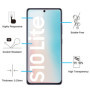 NEW'C Lot de 2, Verre Trempé pour Samsung Galaxy S10 Lite, Film Protection écran efficace contre les Rayures - sans Bulles - Ult