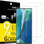 NEW'C Lot de 2, Verre Trempé pour Samsung Galaxy Note20, Film Protection écran efficace contre les Rayures - sans Bulles - Ultra