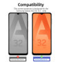 NEW'C Lot de 2, Verre Trempé pour Samsung Galaxy A32 5G (6,5), Film Protection écran -sans Bulles d'air -Ultra Résistant (0,33mm