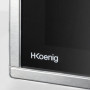 H.Koenig Four Micro-Ondes Grill 2 en 1 23L VIO7 1000W, Plateau Tournant 27cm, Multifonction 9 Programmes, Décongélation, Cuisson