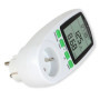 Wattmètre - Compteur de Consommation Électrique - FISHTEC ® - Prise Contrôle Cout Consommation Electrique - Prise Compteur d'Éne