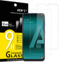 NEW'C Lot de 2, Verre Trempé pour Samsung Galaxy A50 (SM-A505F), A50s, Film Protection écran sans Bulles d'air Ultra Résistant (