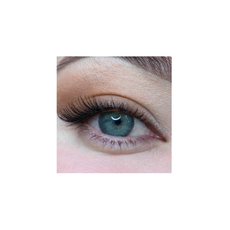 MYSALENS® Lentilles De Contact De Couleur Candy Premium Hidrocor Gris très haute opacité Kit De Rangement Boitier Pince applicat