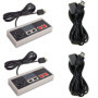 Link-e : 2 X Manette de Jeu et Cable Rallonge Compatible avec la Console Nintendo Mini/Classic NES