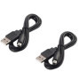 Link-e : 2 X Cable Chargeur USB pour Alimentation Compatible avec Console Portable Nintendo 2DS, XL, NEW, 3DS, DSI, DSI XL