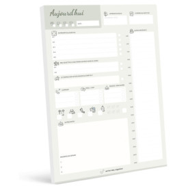 Planner Quotidien Productif: Bloc Note To Do List pour Organisation Efficace, Carnet To Do & Todo List A5, Agenda Professionnel 