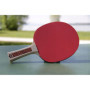 Donic Schildkröt Champs Line 300 Raquette de Tennis de Table Mixte Enfant, Noir/Rouge/Brun, Universal