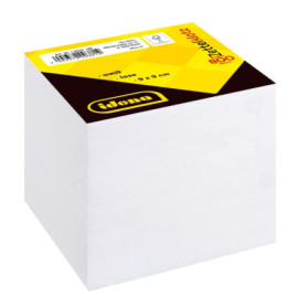 Idena 10442 - bloc-notes, 9 x 9 cm, 800 feuilles volantes, blanc, 1 pièce