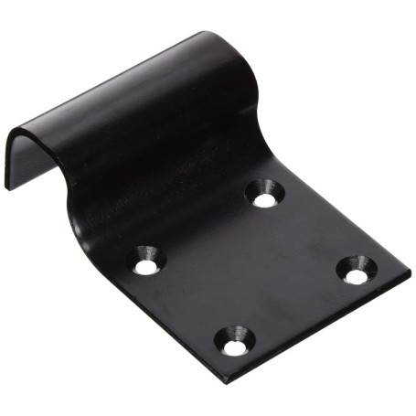 Alberts 137434 Butée d'arrêt | à visser | en noir | 50 x 90 mm