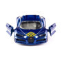 siku 1541, Voiture de Police Bugatti Chiron, Bleue, Métal/plastique, Pneus en Caoutchouc, Capot ouvrable