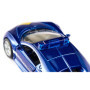 siku 1541, Voiture de Police Bugatti Chiron, Bleue, Métal/plastique, Pneus en Caoutchouc, Capot ouvrable