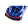 siku 1541, Voiture de Police Bugatti Chiron, Bleue, Métal/plastique, Pneus en Caoutchouc, Capot ouvrable