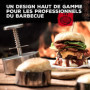 Fm Professional 22205 Presse burger, presse viande pour burger, presse à hamburger, Acier inoxydable, Argenté, 14 x 11 x 11 cm