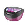Remington Bigoudis Cheveux [3 styles de Boucles] Ionic Rollers Rose & Noir (Coffret 20 rouleaux de 3 tailles avec pinces et atta