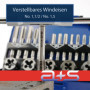 a+s Albrecht & Schulte Jeu de 32 tarauds métriques M3-M12 | tarauds manuels + taraud + filière + tourne-filière réglable + porte
