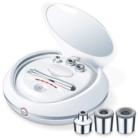 Beurer FC 100 Appareil de Microdermabrasion, gommage professionnel de la peau du visage à la maison avec effet revitalisant et m