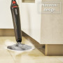 Vileda Steam Plus Edition Triangulaire avec Power Pad, balai vapeur, performance de nettoyage hygiénique sans utilisation de pro
